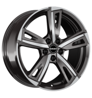 Borbet BU1 8x19 ET30 5x112 72,5 mistral anthracite glossy...