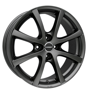 Borbet LV4 7x17 ET32 4x108 65,1 mistral anthracite matt