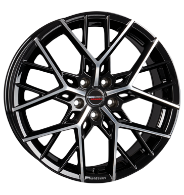 Borbet BY 8x20 ET45 5x112 72,5 black polished glossy