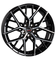Borbet BY 8x20 ET45 5x112 72,5 black polished glossy