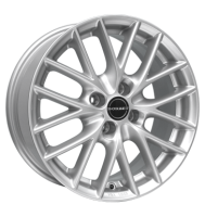 Borbet BS4 7x16 ET45 4x100 64,1 brillant-silber