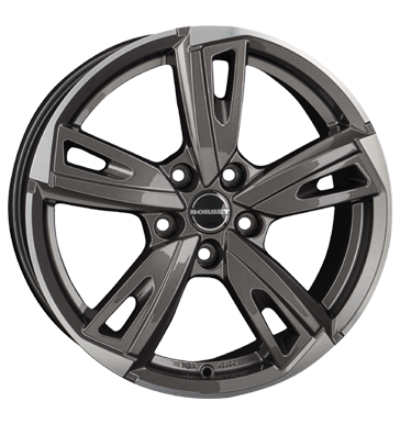 Borbet BU1 8x18 ET40 5x112 66,5 mistral anthracite glossy polished