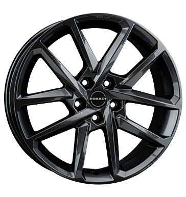 Borbet N 8x19 ET48 5x112 66,6 e-grey