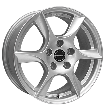 Borbet TL 6x15 ET38 5x100 57,1 brillant silver