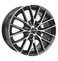 Borbet BS4 7x16 ET45 4x100 64,1 black polished
