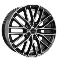 Borbet BS5 7x16 ET40 5x105 56,6 black polished