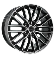 Borbet BS5 7,5x17 ET40 5x115 70,2 black polished