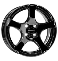 Borbet F 6,5x16 ET25 4x108 65,1 black glossy