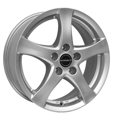 Borbet F 6,5x16 ET38 5x100 57,1 brillant silver