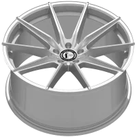 E1 FL Deep Concave 10,0x20 5x120 ET42 Hyper Silver Polished Surface