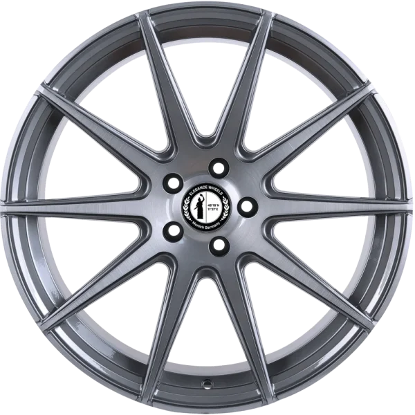 E 1 FF Concave 9,0x20 5x112 ET37 Titanium brushed