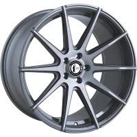 E 1 FF Deep Concave 10,5x20 5x112 ET10 Titanium brushed