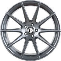 E 1 FF Deep Concave 10,5x20 5x112 ET33 Titanium brushed