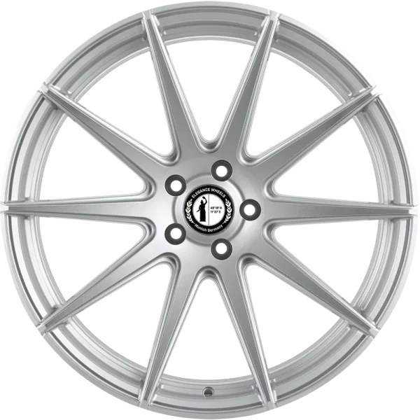E 1 FF Deep Concave 10,5x21 5x112 ET35 Hyper Silber