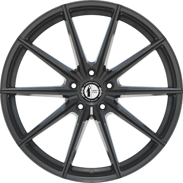 E1 FL Concave 9,0x20 5x112 ET23 Highgloss Black