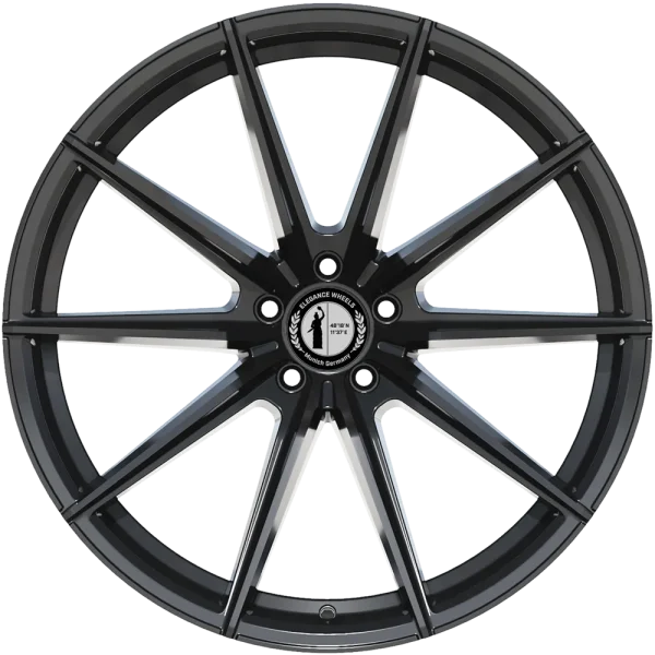 E1 FL Heavy Deep Concave 11,0x20 5x112 ET28 Highgloss Black