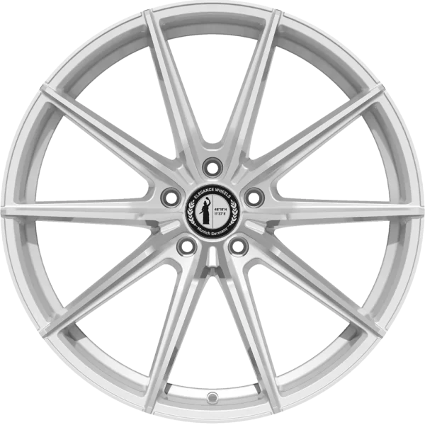 E1 FL Concave 9,0x21 5x112 ET18 Hyper Silver Polished Surface