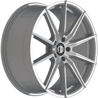 E1 FL Concave 9,0x21 5x112 ET5 Hyper Silver Polished Surface