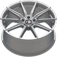 E1 FL Concave 9,0x21 5x112 ET5 Hyper Silver Polished Surface