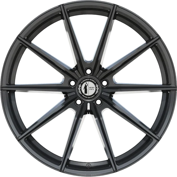 E1 FL Deep Concave 10,0x21 5x112 ET17 Highgloss Black