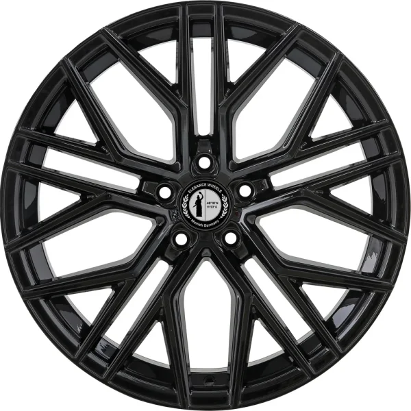 E 2 FF Concave 8,5x19 5x112 ET28 Highgloss Black
