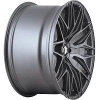 E 3 FF Deep Concave 9,5x19 5x112 ET35 Titanium brushed