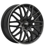 CMS C25 8x19 ET45 5x112 66,5 Diamond Rim Black Gloss