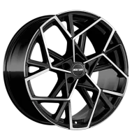 GMP Cartesio 8x19 ET35 5x112 66,5 black diamond