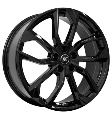 RCDesign RC34 7x17 ET43 5x114,3 66,1 schwarz glanz