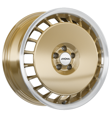 Ronal R50 AERO 7,5x16 ET38 4x100 68 racing-gold-hornkopiert