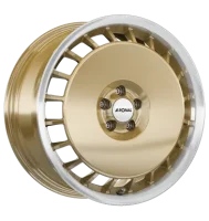 Ronal R50 AERO 8x18 ET45 5x112 76 racing-gold-hornkopiert
