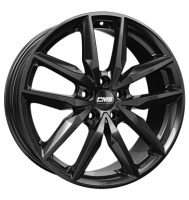 CMS C28 7x17 ET40 5x112 57,1 complete black gloss