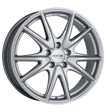 Platin P99 7,5x18 ET53 5x112 66,5 platinum-silber