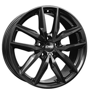 CMS C28 7x17 ET50 5x114,3 67,2 complete black gloss