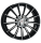Platin P74 7x17 ET51 5x112 66,6 black polished