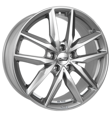 CMS C28 7,5x19 ET40 5x114,3 60,1 racing silver