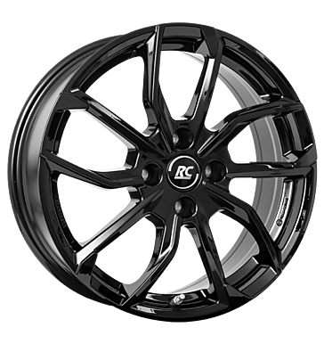 RCDesign RC34 6,5x16 ET48 4x100 54,1 schwarz glanz