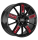 Ronal R67 Red Right 8,5x20 ET30 5x112 76 jetblack