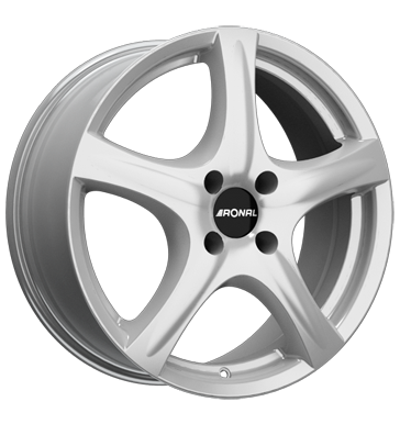 Ronal R42 6x15 ET45 4x114,3 76 kristallsilber