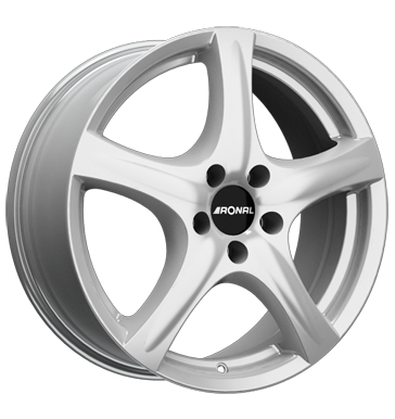 Ronal R42 7x17 ET40 5x114,3 76 kristallsilber