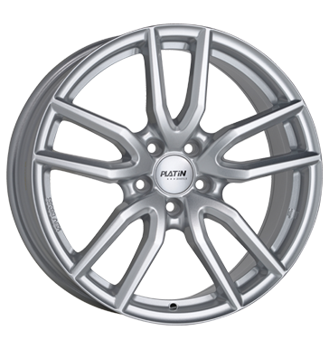 Platin P92 7,5x17 ET40 5x112 70,1 polar-silber