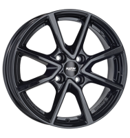 Platin P95 6,5x16 ET37,5 4x108 63,4 diamant-schwarz