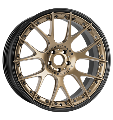 BBS CH-RII Unlimited K1 9,5x20 ET45 5x112 77 bronze glanz / schwarz seidenmatt