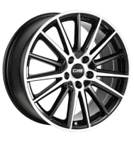 CMS C23 9x19 ET33 5x112 66,5 diamond black gloss