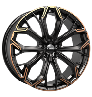 CMS C37 8x19 ET44,9 5x112 66,5 diamond black copper
