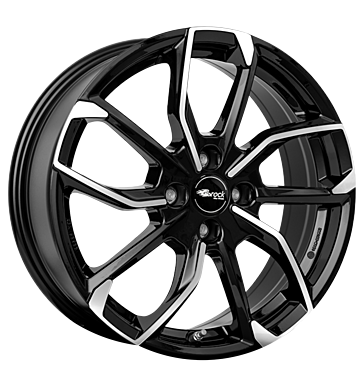 RCDesign RC34 6,5x17 ET49 4x100 54,1 schwarz glanz vollpoliert