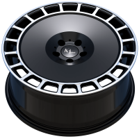 MONOBLOCK PL1 Concave 9,0x20 6x120 ET35 Highgloss Black Polished Elements