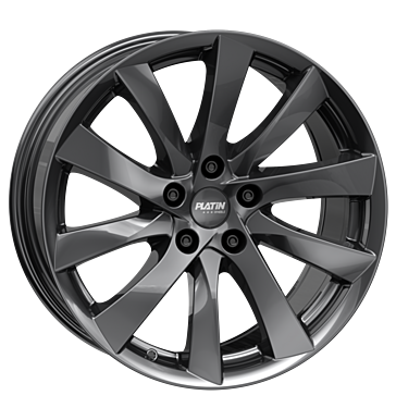 Platin P106 8,5x18 ET35 5x114,3 64,2 dark anthrazit