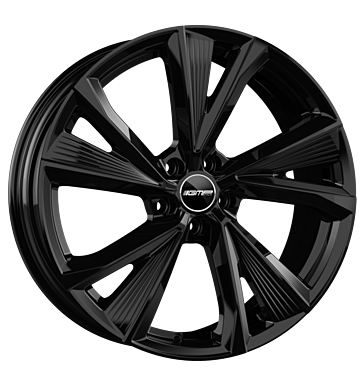 GMP Evento 9x22 ET35 5x112 66,6 glossy black