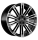 GMP Experience 9,5x22 ET42,5 5x120 72,6 black diamond